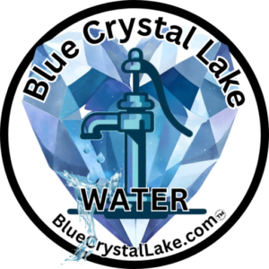 Blue Crystal Lake Water